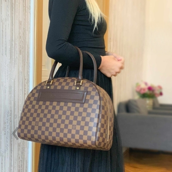 Louis Vuitton Handbags - Louis Vuitton Nolita Handbag in Damier Ebene Canvas – Timeless Elegance (2005)